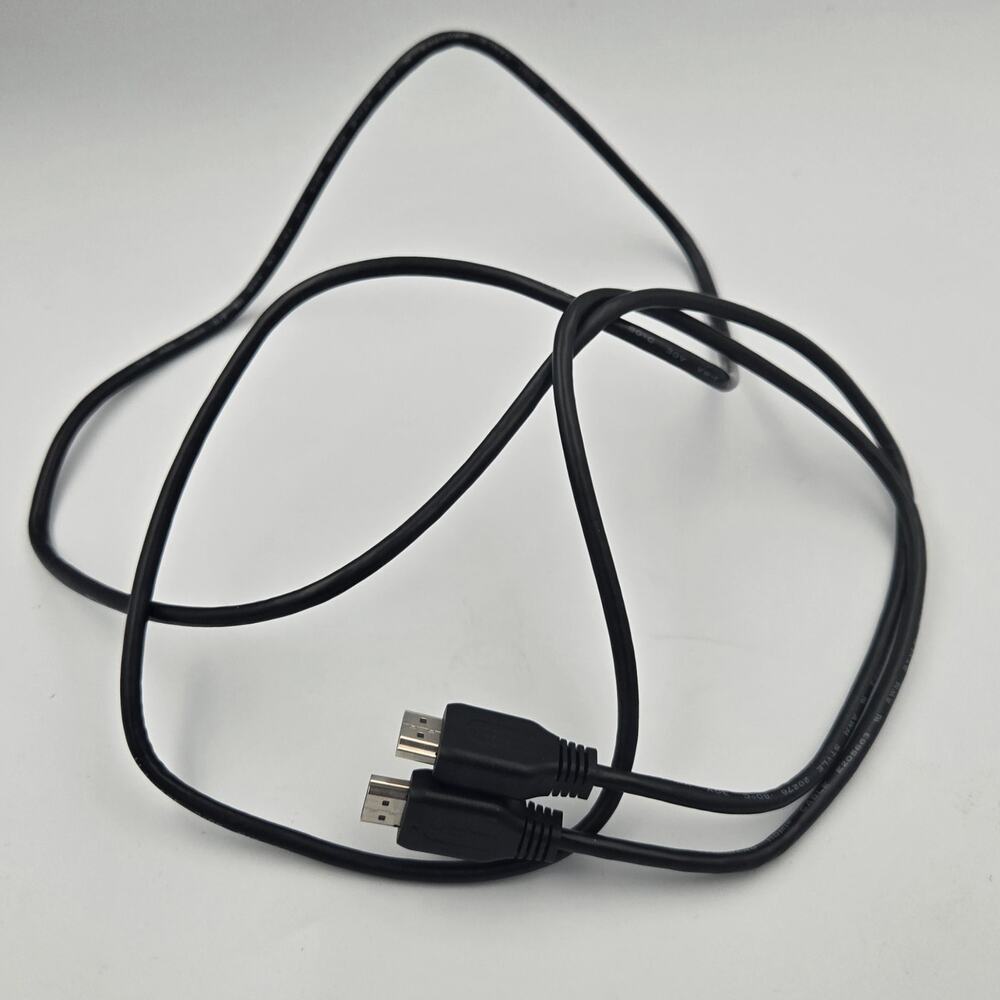 RCA Brand 6 ft Long High-Speed Black HDMI-to-HDMI (Male to Male) Cable Working